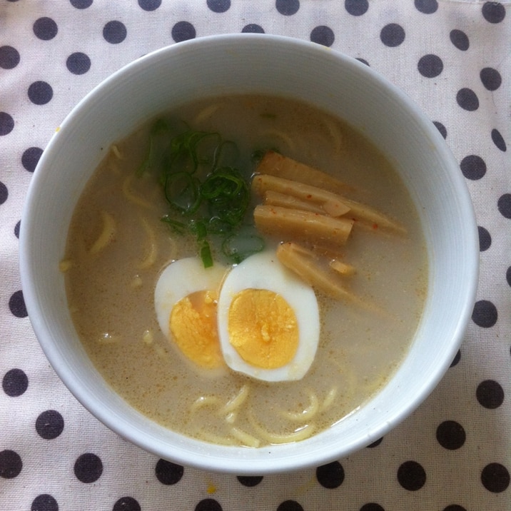 絶品‼︎超ヘルシー豚骨ラーメン風♬♬